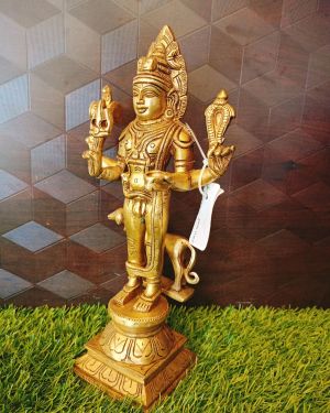 Kala bhairava Brass Statue For Home Pooja 11″