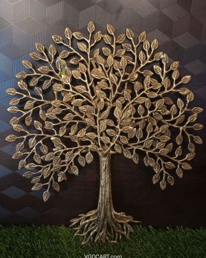 Buy Brass Kalpavriksha Tree With Antique Finish 19″