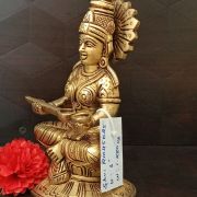 Brass Annapoorani Statue 6″,Goddess of Food and Grain Online at Best Price Coimbatore,India