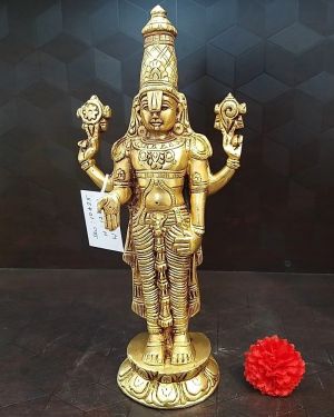 Buy Brass Superfine Balaji Decorative Idol 10″