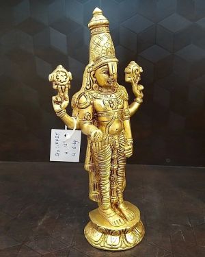 Buy Brass Superfine Balaji Decorative Idol 10″