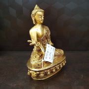 Pure Brass Decorative Buddha Statue 9″