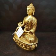 Pure Brass Decorative Buddha Statue 9″