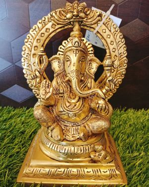 Arch Ganesha | Brass Lord Statue | Pure & Antique