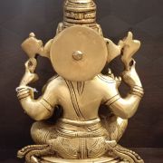 Brass Well Designed Ganesha 9″ antique finish Online at Best Price COimbatore,India