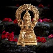 Brass Mariamman Idol With Arch , Pure & Antique 6.5″