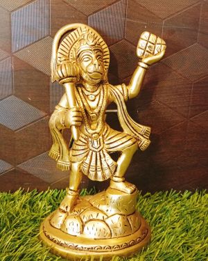 Lord Hanuman Carrying The Mountain Of Herbs 7″