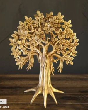 Brass Kalpavirksham Tree Wall Hanging 12″