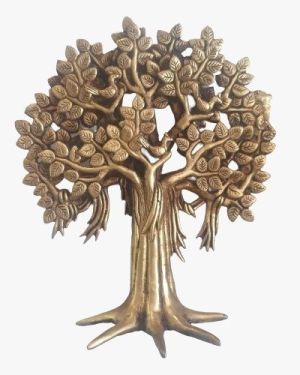 Brass Kalpavirksham Tree Wall Hanging 12″