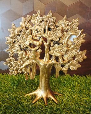 Buy Bronze Kalpavriksha Tree Wall Hanging 8″