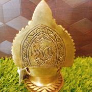 Brass Kamatchi Amman Diya 5.5″