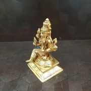 Brass Kamatchiamman Statue , Pure & Antique 5.5″