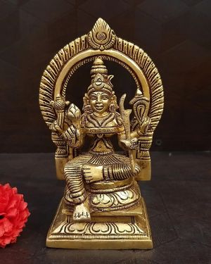 Brass Lalithambikai Idol , Pure & Antique 6″