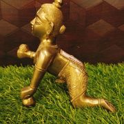 Brass Laddu Gopal Idol 6″