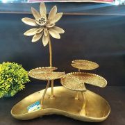 Brass Lotus Uruli 16″ / Pure & Antique