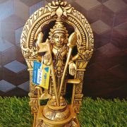 Brass Subramaniya Swamy 9″ , Pure & Antique