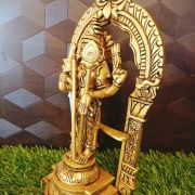 Brass Subramaniya Swamy 9″ , Pure & Antique