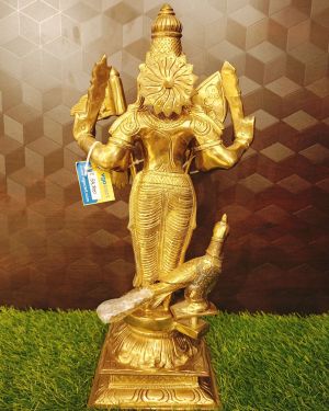 Bronze Big Murugan Idol 18″ / Pure & Antique