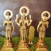 Lord Brass Murugan With valli Deivanai / Pure & Antique