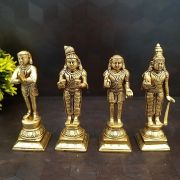 Brass Nalvar Set Idol 6″