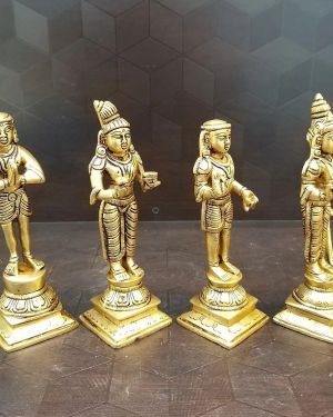 Brass Nalvar Set Idol 6″