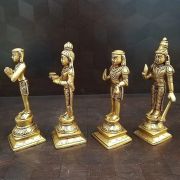 Brass Nalvar Set Idol 6″