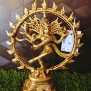 Brass Dancing Natarajar Idol 8″