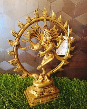 Brass Dancing Natarajar Idol 8″