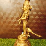 Lord Murugan Panchaloga Statue 18.7″ / Pure & Antique