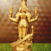 Lord Murugan Panchaloga Statue 18.7″ / Pure & Antique