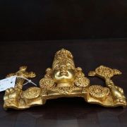 Brass Superfine Balaji Perumal Statue , Pure & Antique 9″