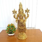 Brass Big Perumal Statue For Pooja – 24″