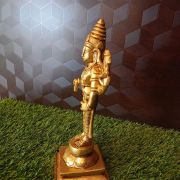 Brass Standing Perumal Idol 10″