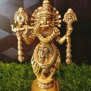 Buy Brass Krishna Idol 7″