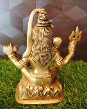 Brass shiva Idol 5.5″ / Pure & Antique