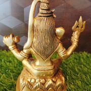 Brass shiva Idol 5.5″ / Pure & Antique