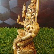 Brass shiva Idol 5.5″ / Pure & Antique