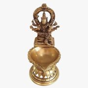 Brass Varahi Diya With Arch 8″