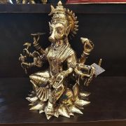 Brass Varahi Amman Statue Big , Pure & Antique 16″