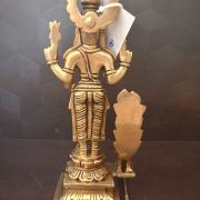 Buy Raja Alangara Murugan Brass Statue 8″Golden Antique finish  at Lowest Price Coimbatore,India