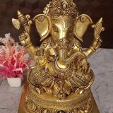 Brass-ashta-ganesha-idol-pooja-gift-vgocart-coimbatore