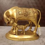 brass-big-cow-calf-pooja-gift-vgocart-coimbatore