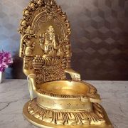 Buy Brass Big Ganesha Diya For Pooja 10″
