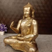 Buy Brass Buddha Statue For Home Decor 15″