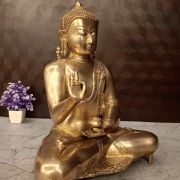 Buy Brass Buddha Statue For Home Decor 15″