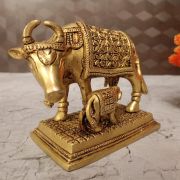 Buy Brass Cow And Calf Statue 5.5″