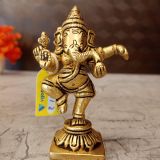 Brass-dancing-ganesha-idol-antique-pooja-gift-vgocart-coimbatore-india
