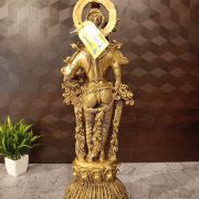 Brass Decor Lady Idol For Home Decor 17.5″