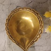 Buy Brass Designer Diya For Home