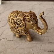 Brass Elephant For Home Decor 4″